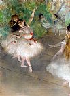 Edgar Degas Dancers painting